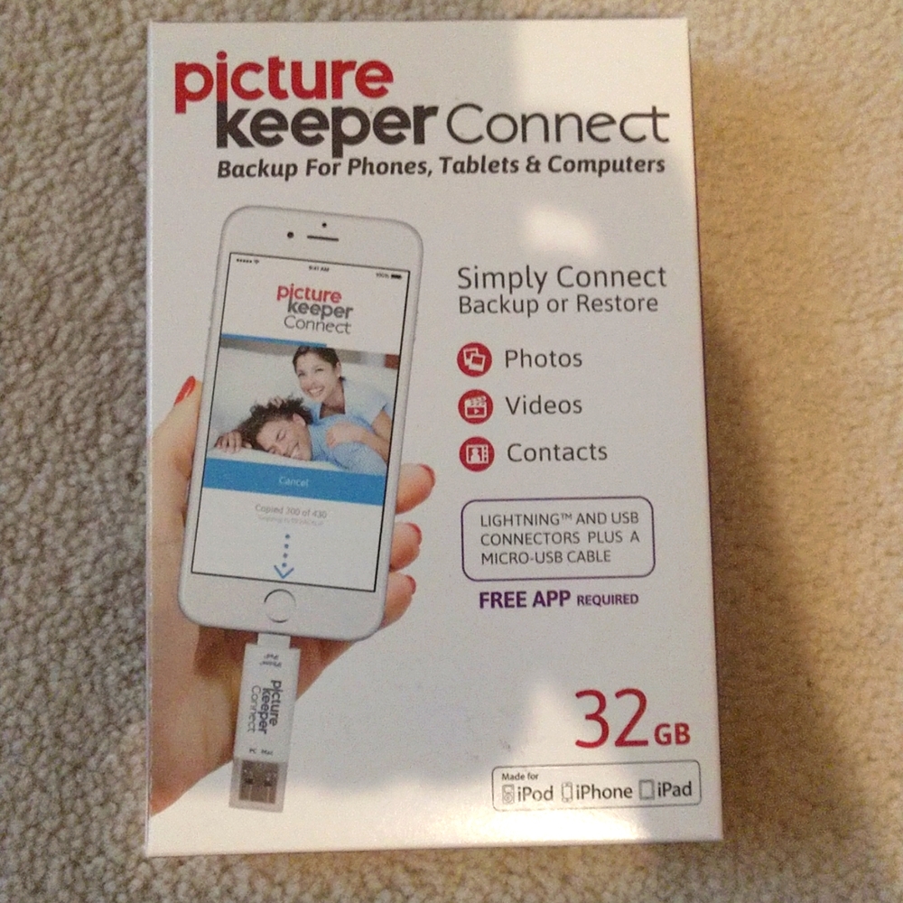 Picture keeper USB backup device